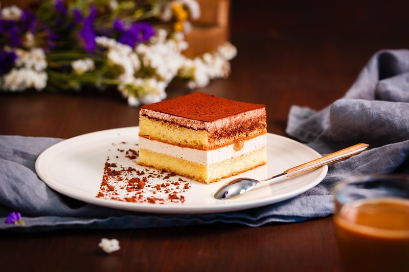 Coconut Lychee Tiramisu